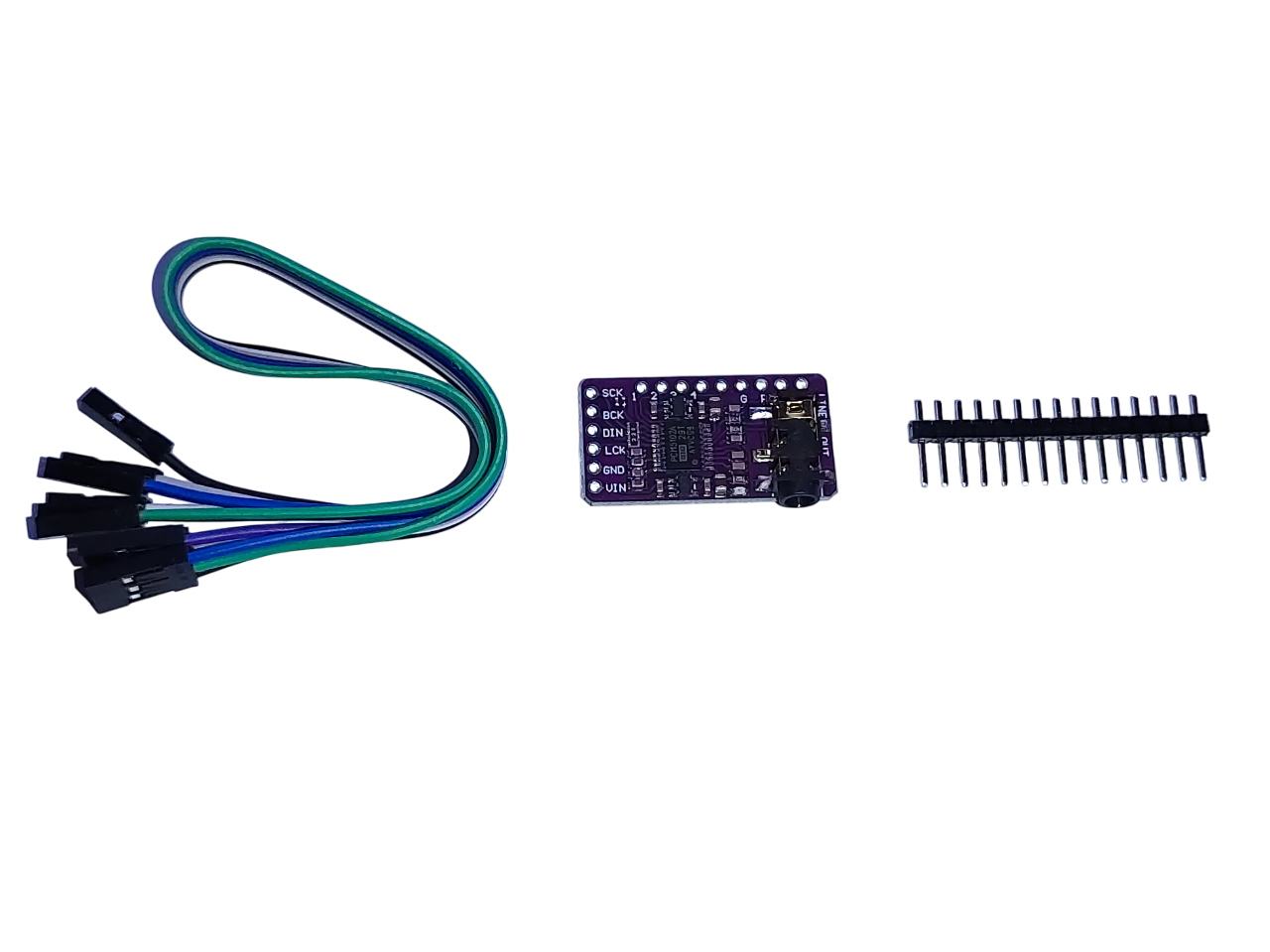 PCM5102A I2S DAC Module – Digital-to-Analog Converter with Stereo Output (3.5 mm Jack) image 6