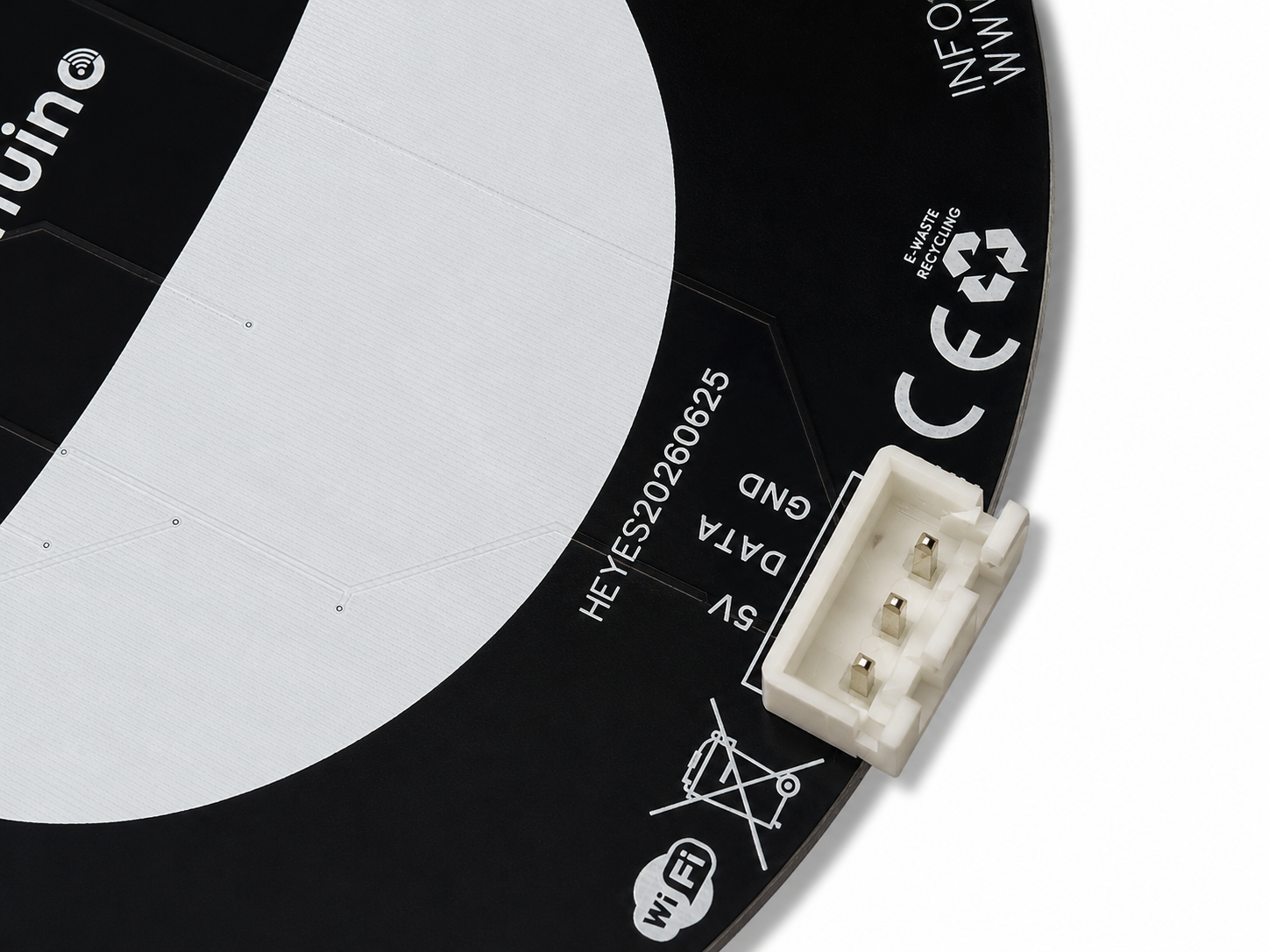 WS2812B Heart-Eyes Smiley LED Module – 50 RGB LEDs image 3