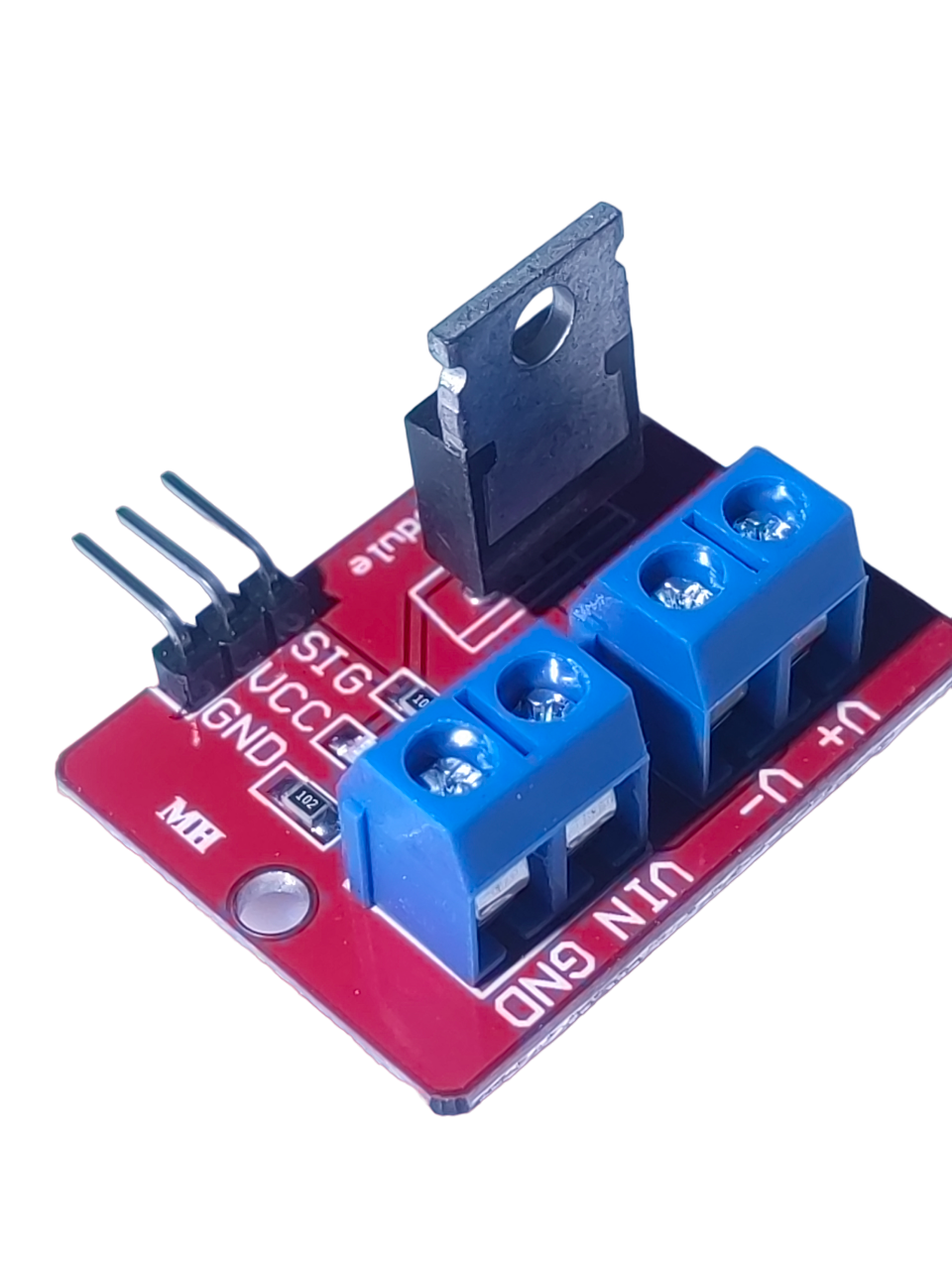 IRF520 MOSFET Switching Module, 0–24 V DC image 5