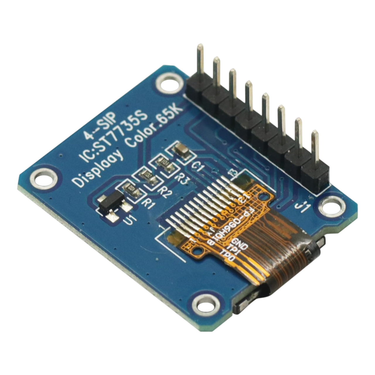 Kolorowy wyświetlacz IPS LCD 0,96" 80x160 RGB (ST7735) image 3