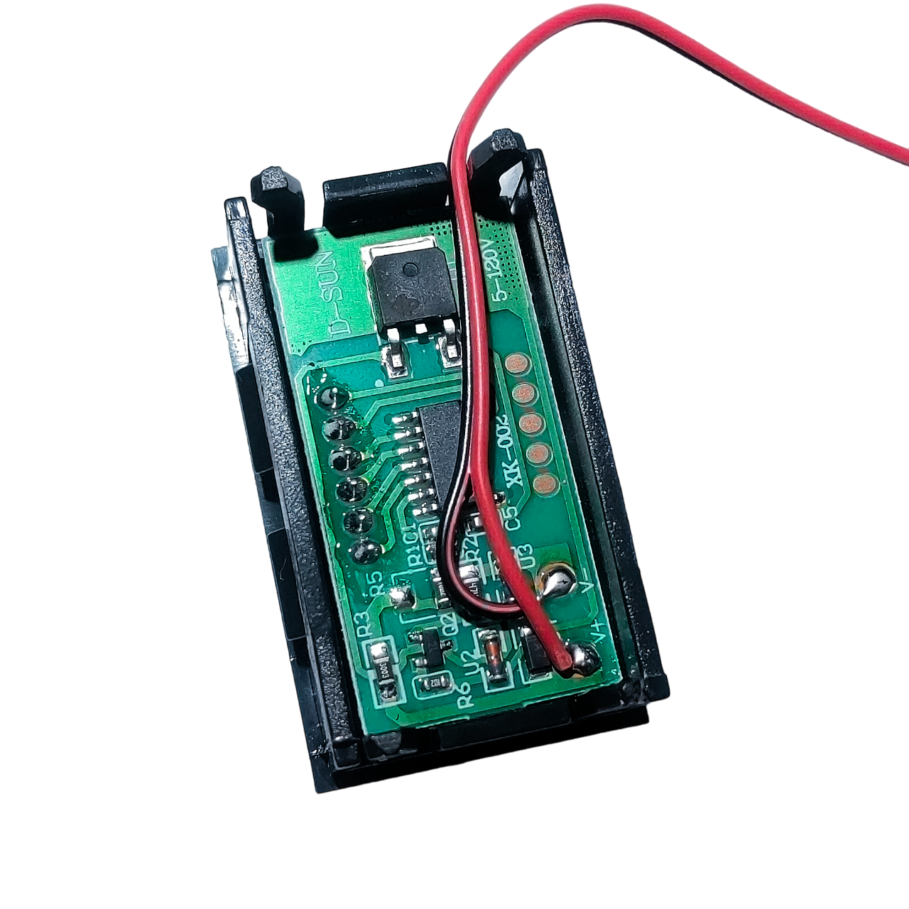 Digital DC Voltmeter, 5–120 V, LCD Display image 3