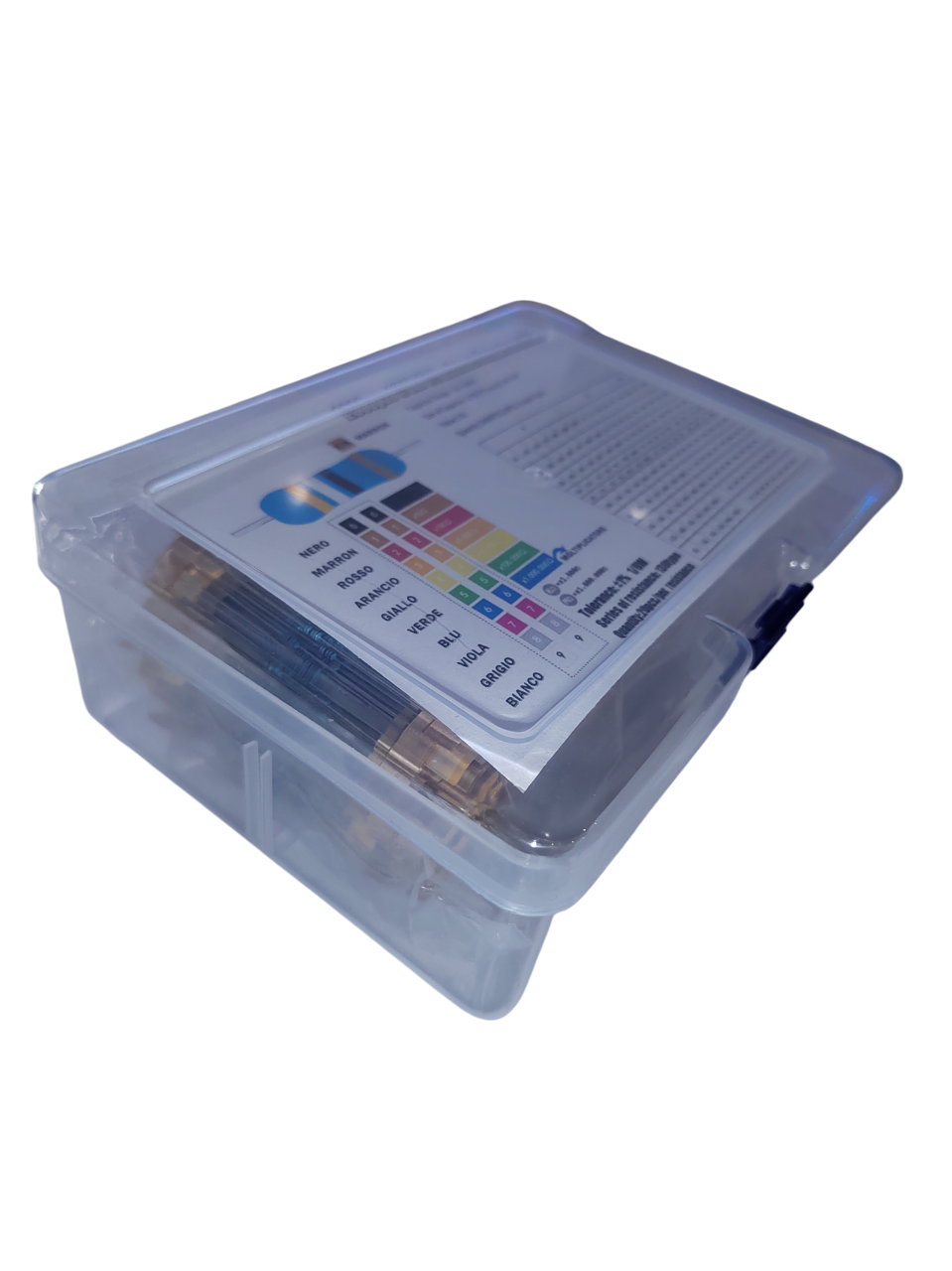 Through-Hole Resistor Assortment – 2,600 pcs (130 Values) image 6